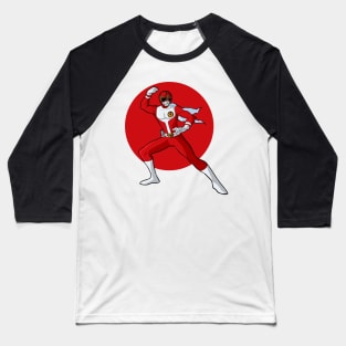 Google Red V Baseball T-Shirt